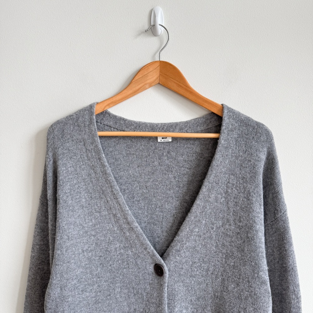 🏷️ SOLD • SUNDAY BEST • Sylvia Cardigan in Grey • XS - Picture 4 of 14
